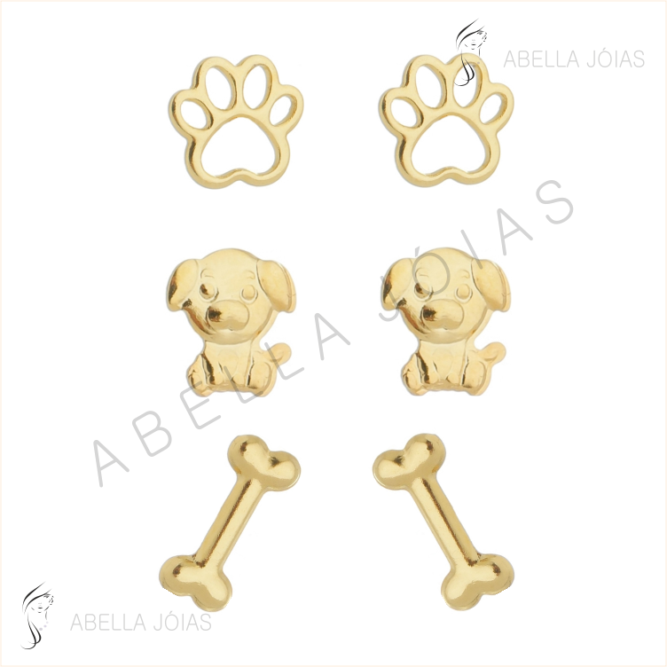 Trio Pata Vazada, Cachorro e Osso