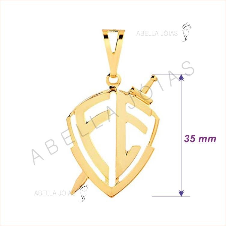 ESCUDO DA FÉ 35MM VAZADO