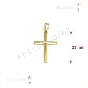 CRUZ LISA CENTRO DIAMANTADA