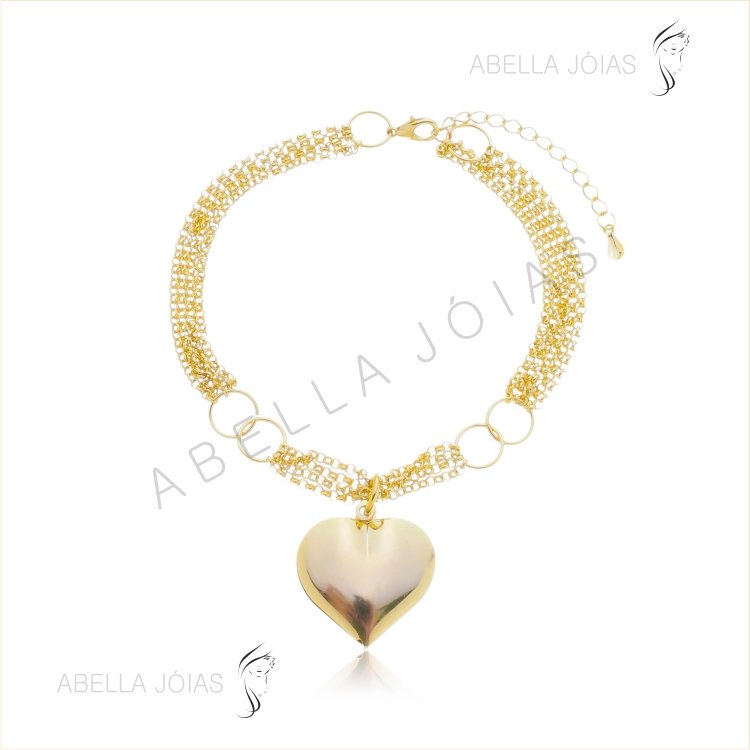 Pulseira de Elos Entrelaçados