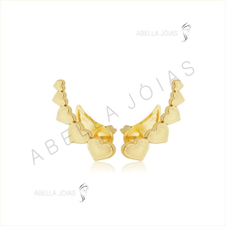 Ear Cuff's Coração Textura