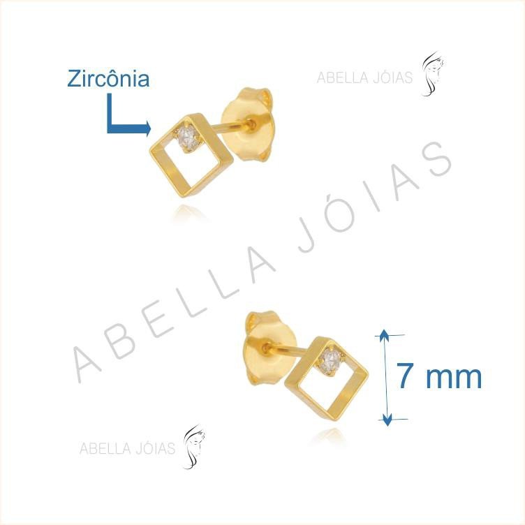 Quadrado com Zircônia