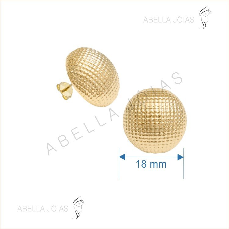 Meia Bola com Textura 18mm