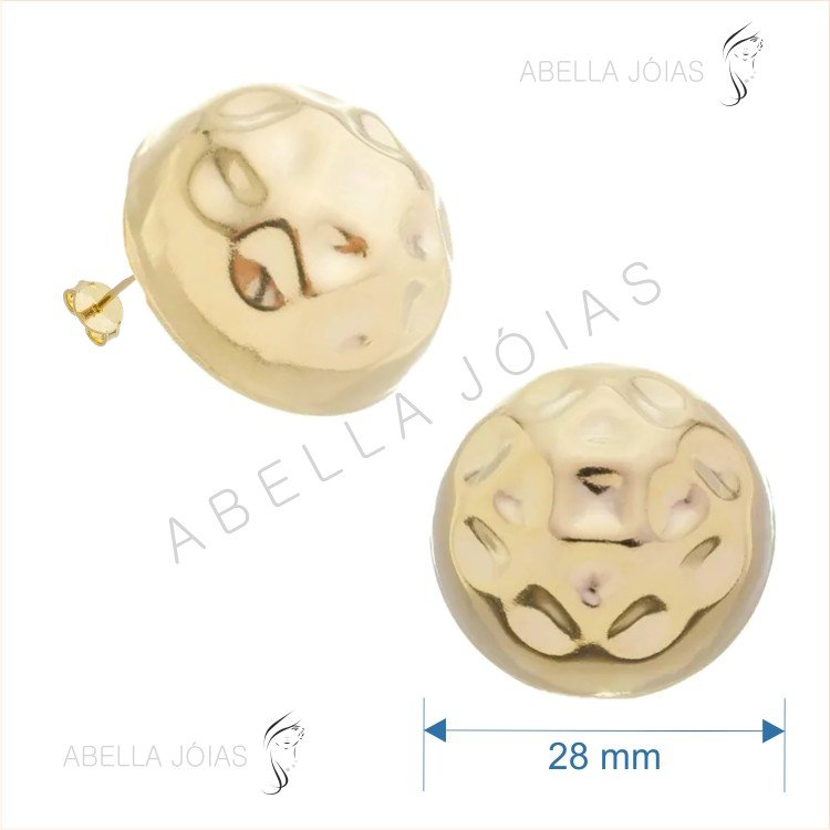 Meia Bola Amassada 28mm