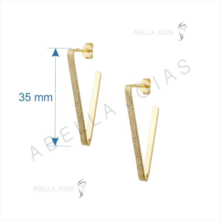 Argola Triangular Grande Fosca