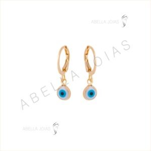 Olho Grego Branco Pequeno